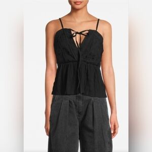 New! IRO Black Mireya Halter Top